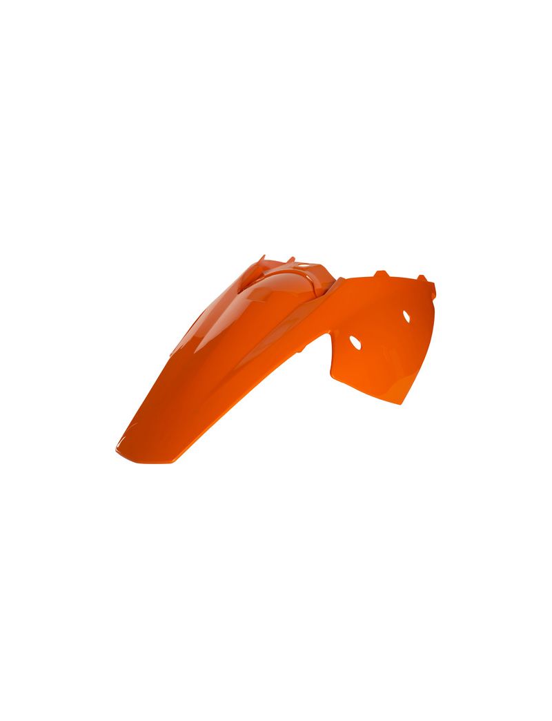 ACERBIS REAR FENDER + SIDE PANELS KTM EXC 04-07 ORANGE