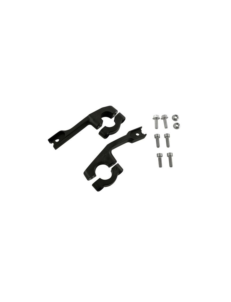 ACERBOS PLASTIC MOUNTING KIT UNIKO VENTED - BLACK