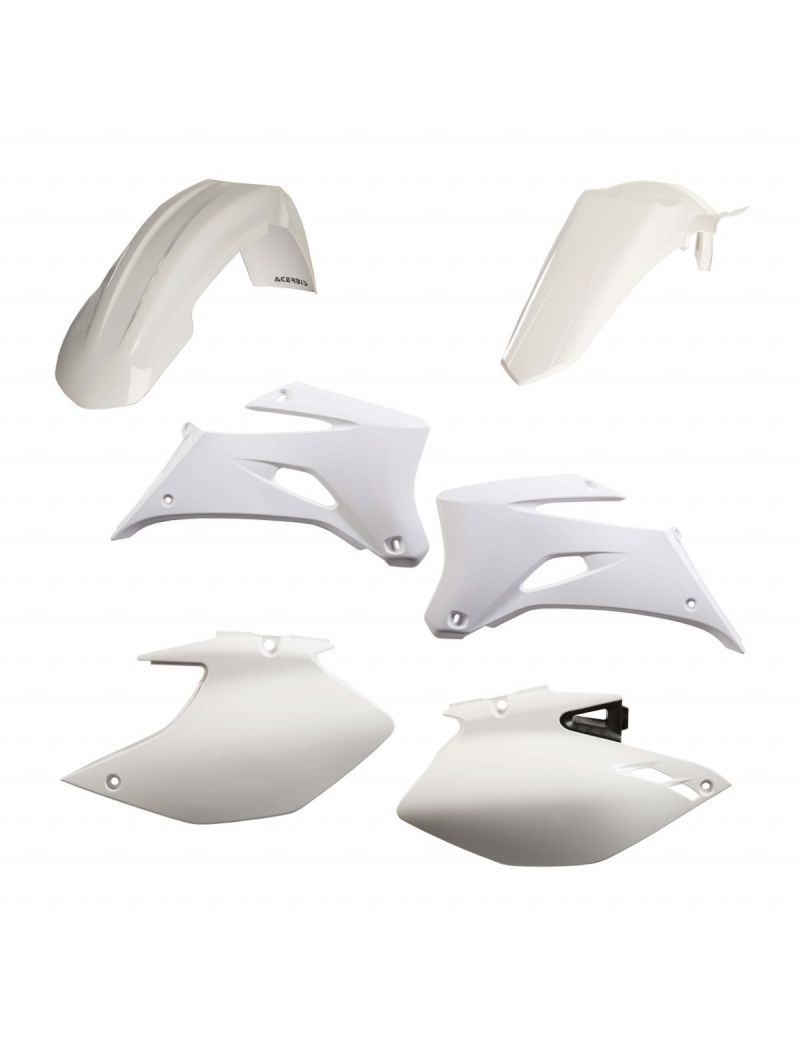 ACERBIS PLASTIC KIT YAMAHA WRF 250 07/13 + WRF 450 07/11 WHITE