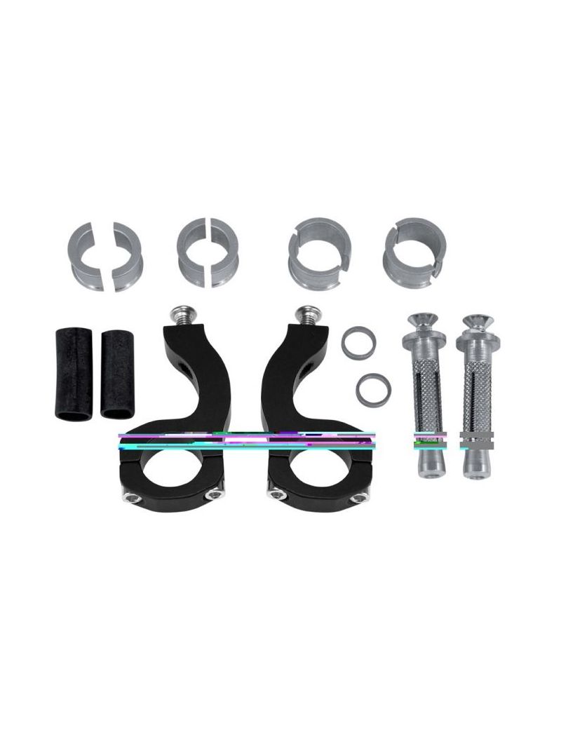 ACERBIS MOUNTING KIT X-STRONG RALLY PRO / RALLY 3 / MULTIPLO / SUPERMOTO - BLACK