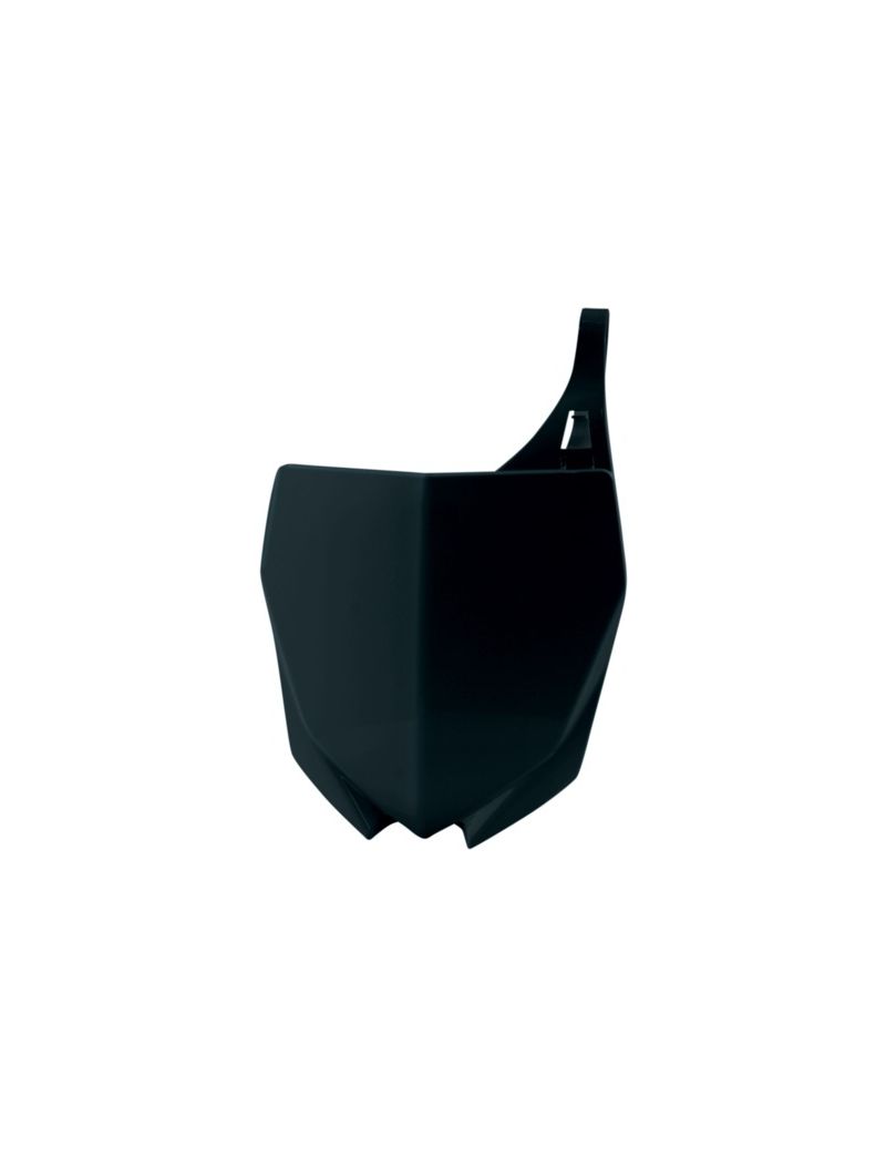 ACERBIS FRONT NUMBER PLATE YZF 250 10/18 + YZF 450 10/17 + YZ 125 250 15/19 BLACK