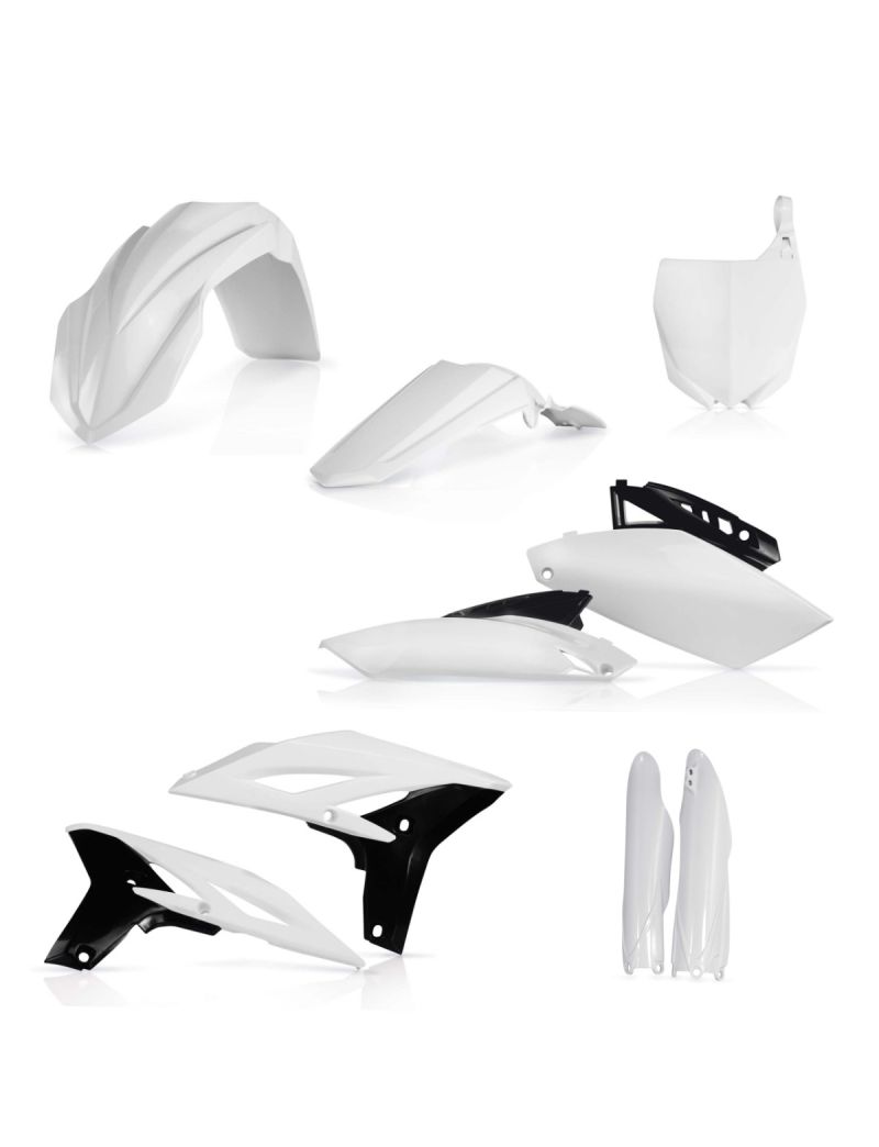 ACERBIS FULL PLASTIC KIT YAMAHA YZF 250 10/14 WHITE