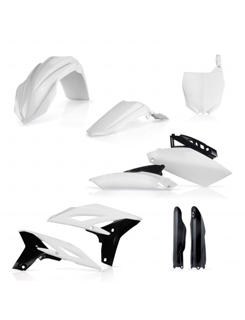 ACERBIS FULL PLASTIC KIT YAMAHA YZF 250 10/14 WHITE