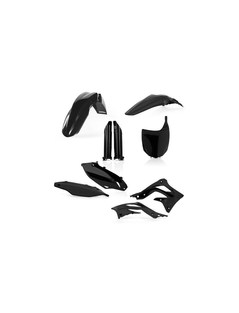 ACERBIS FULL PLASTIC KIT KAWASAKI KXF 450 2012  BLACK