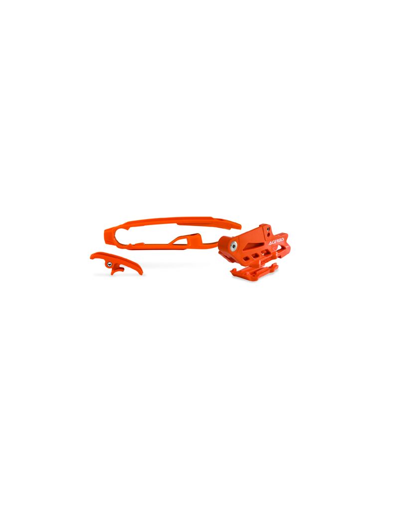ACERBIS KIT CHAIN GUIDE CHAIN SLIDER KTM SX 11-15  HUSQVARNA 14-16 ORANGE