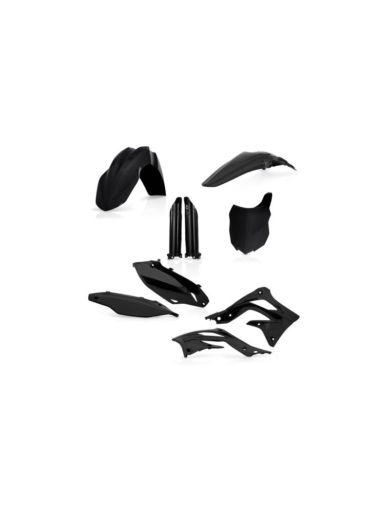 ACERBIS FULL PLASTIC KIT KAWASAKI KXF 450 13/15 BLACK