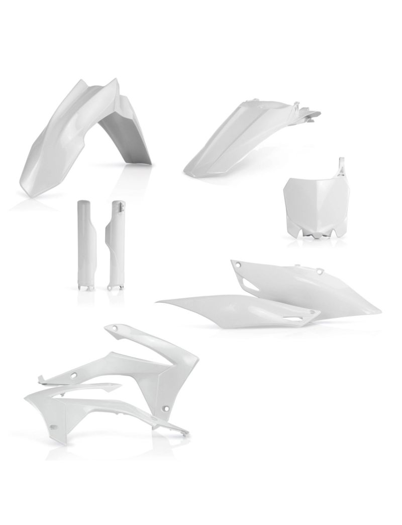 ACERBIS FULL PLASTIC KIT HONDA CRF 250 14/17 CRF 450 13/16 WHITE