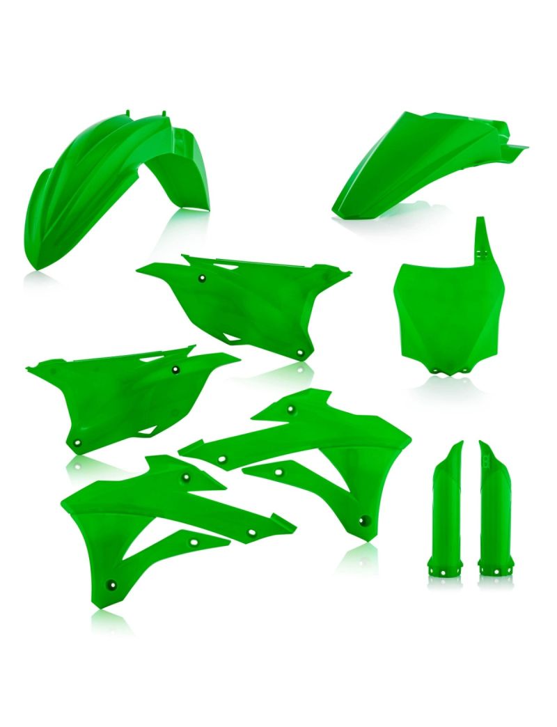 ACERBIS FULL PLASTIC KIT KAWASAKI KX 85/100 14/21 GREEN