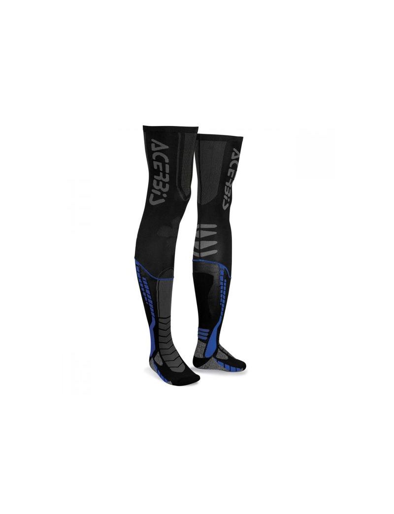 ACERBIS X-LEG PRO SOCKS BLACK BLUE
