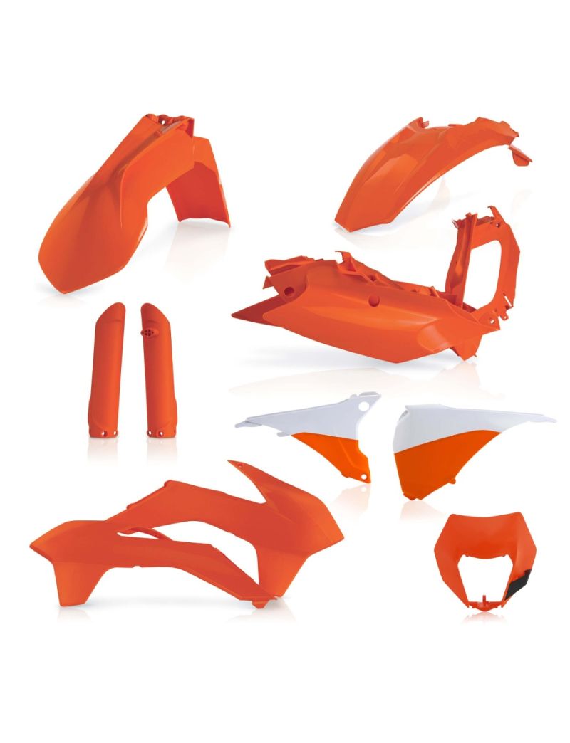 ACERBIS FULL PLASTIC KIT KTM EXC EXC-F 2016 ORANGE