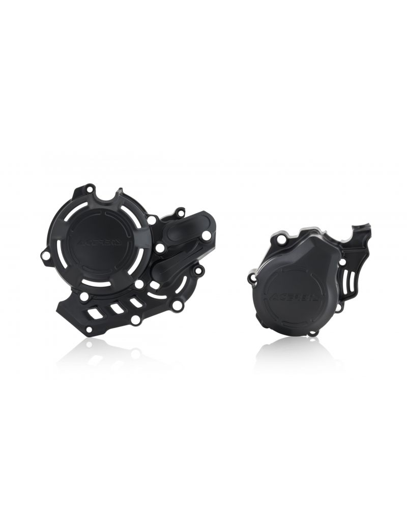 ACERBIS X-POWER ENGINE PROTECTOR KTM SXF 450 16/22 - HUSQ FC 450 16/23 - GASGAS EX 450F 21/23 BLACK