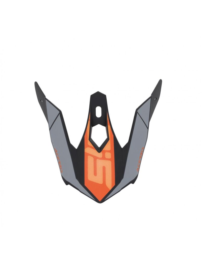 ACERBIS VISOR HELM KID IMPACT - BLACK/ORANGE