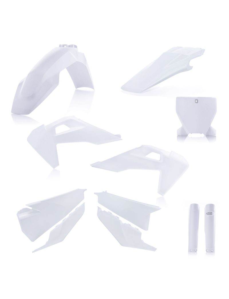 ACERBIS FULL PLASTIC KIT HUSQVARNA TC FC 19/22 WHITE