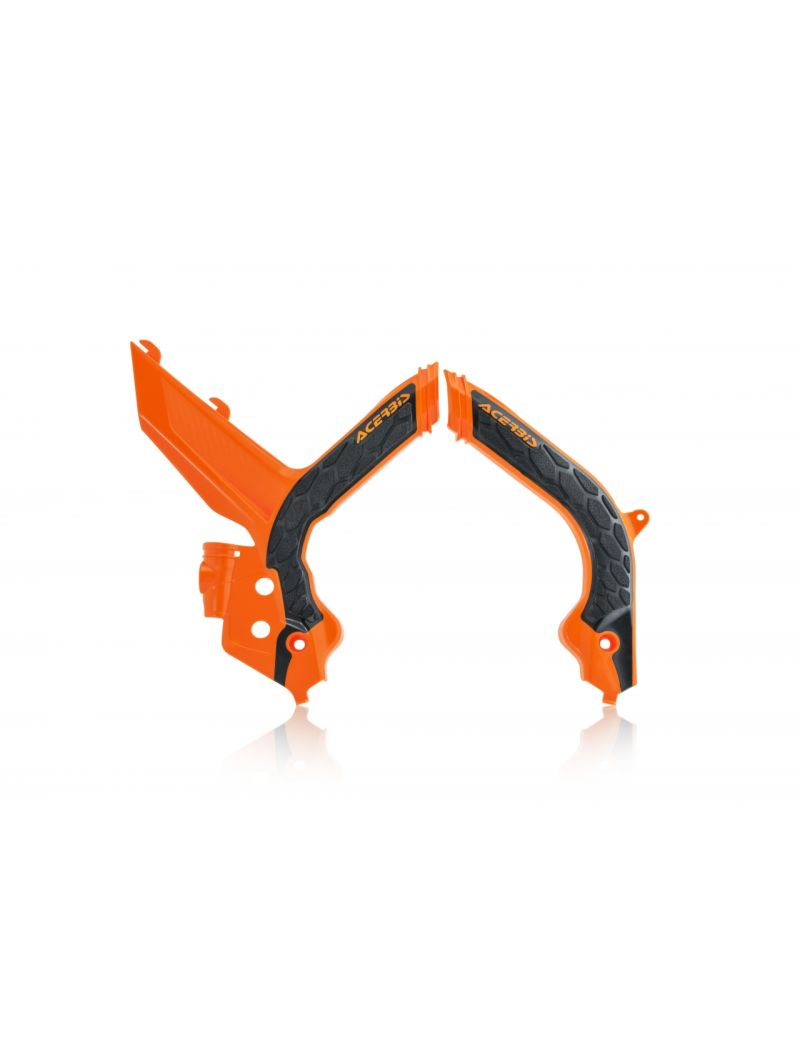 ACERBIS X-GRIP FRAME PROTECTOR KTM SX/SX-F 19/22 - ORANGE/BLACK