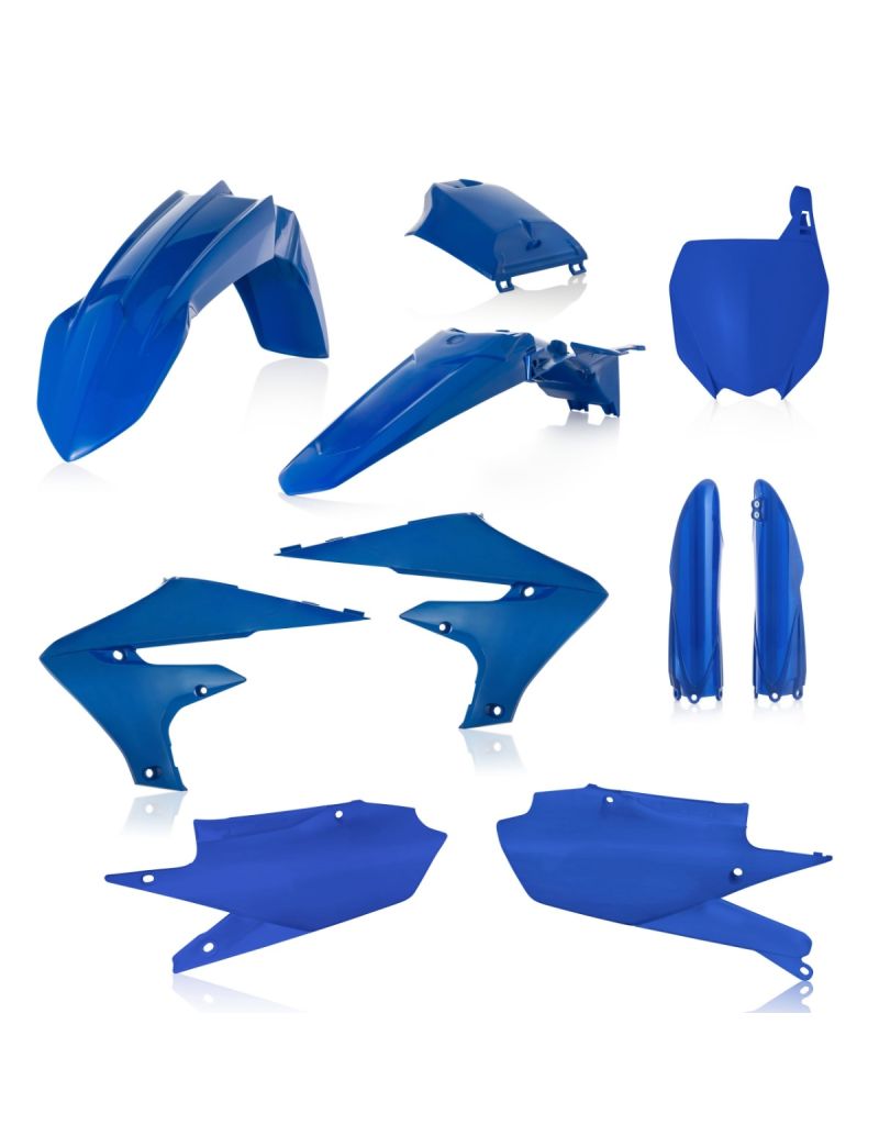 ACERBIS FULL PLASTIC KIT YAMAHA YZF 250 19/23 + YZF 450 18/22 BLUE
