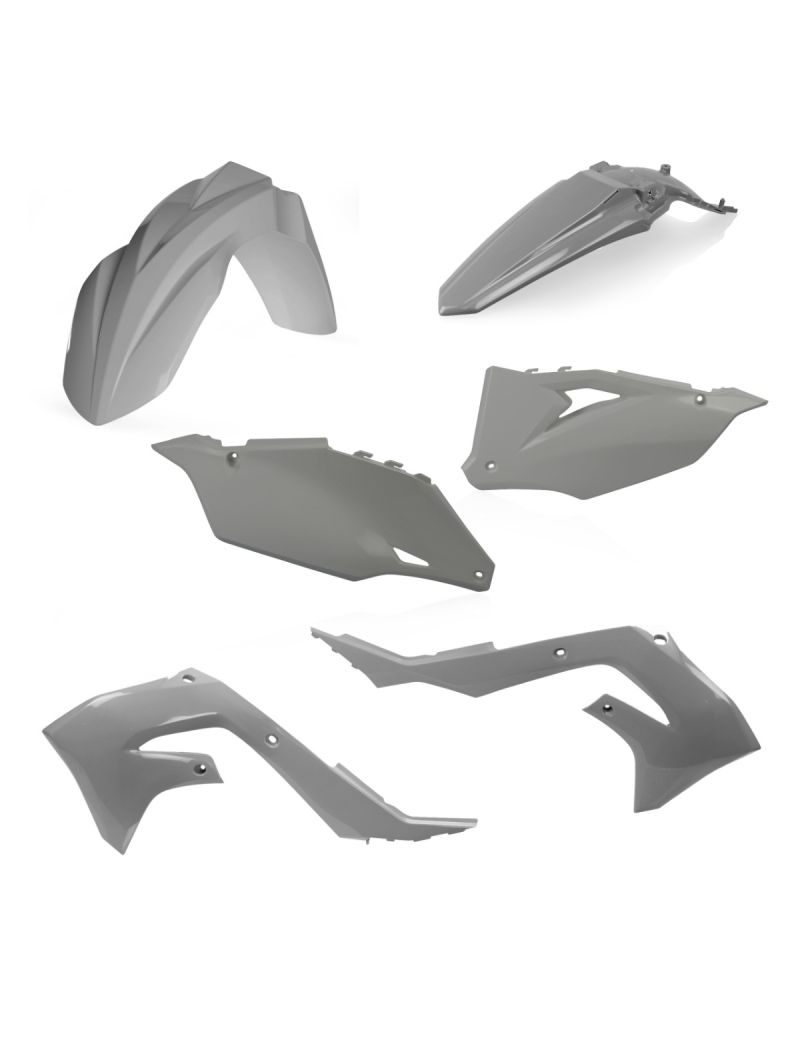 ACERBIS PLASTIC KIT KAWASAKI KXF 450 19/23 + KXF 250 20/24 GREY