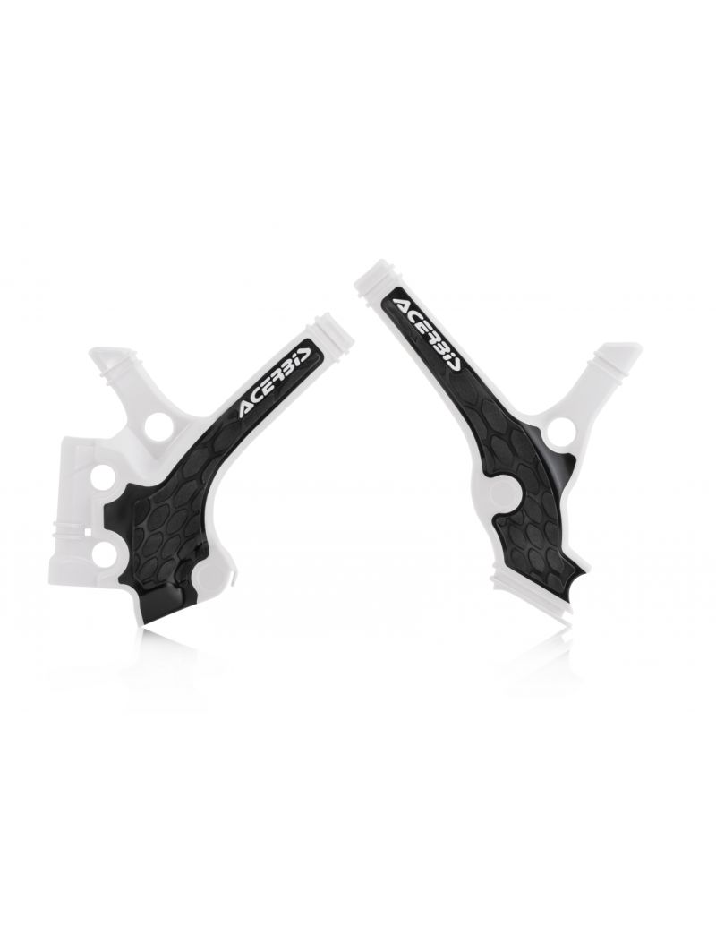 ACERBIS X-GRIP FRAME PROTECTOR YAMAHA YZ 85 19/22 WHITE BLACK