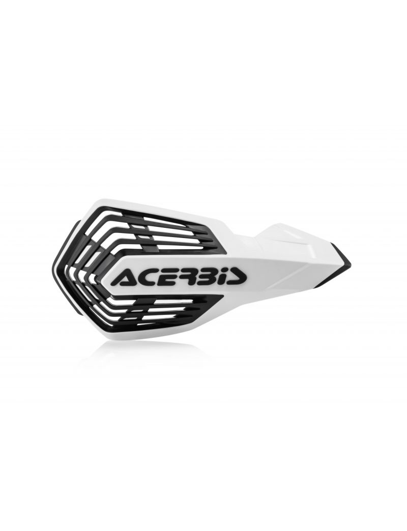 ACERBIS MX HANDGUARDS X-FUTURE VENTED WHITE BLACK