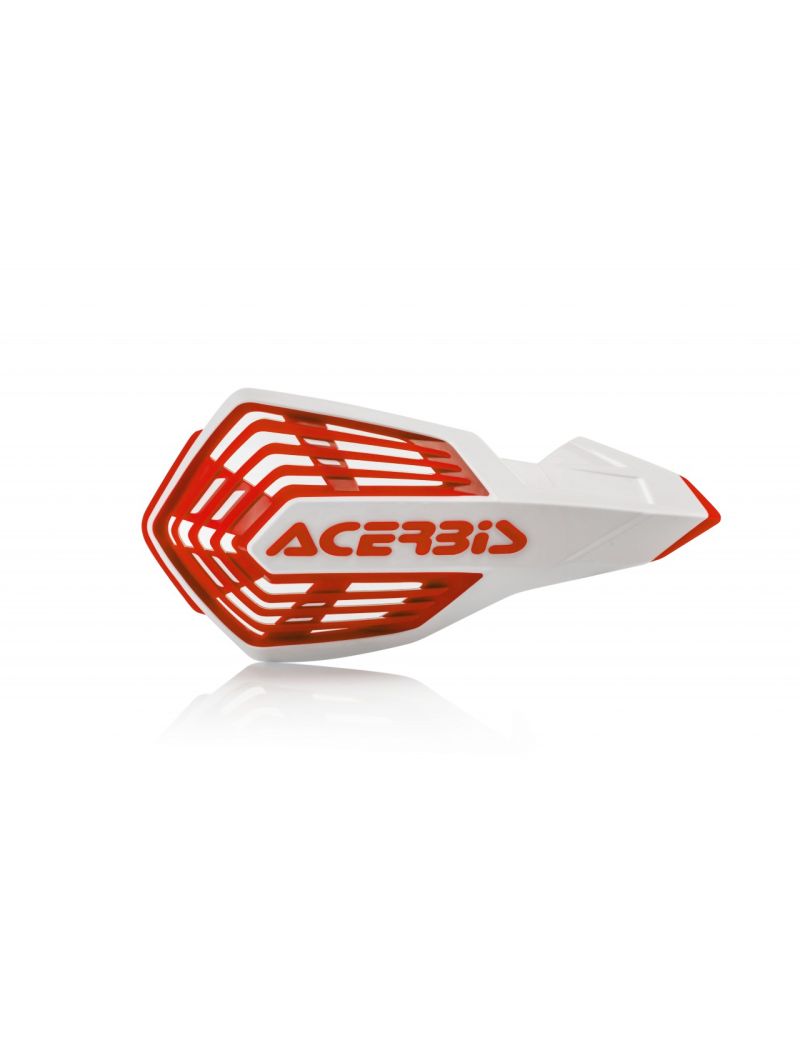 ACERBIS MX HANDGUARDS X-FUTURE VENTED WHITE RED