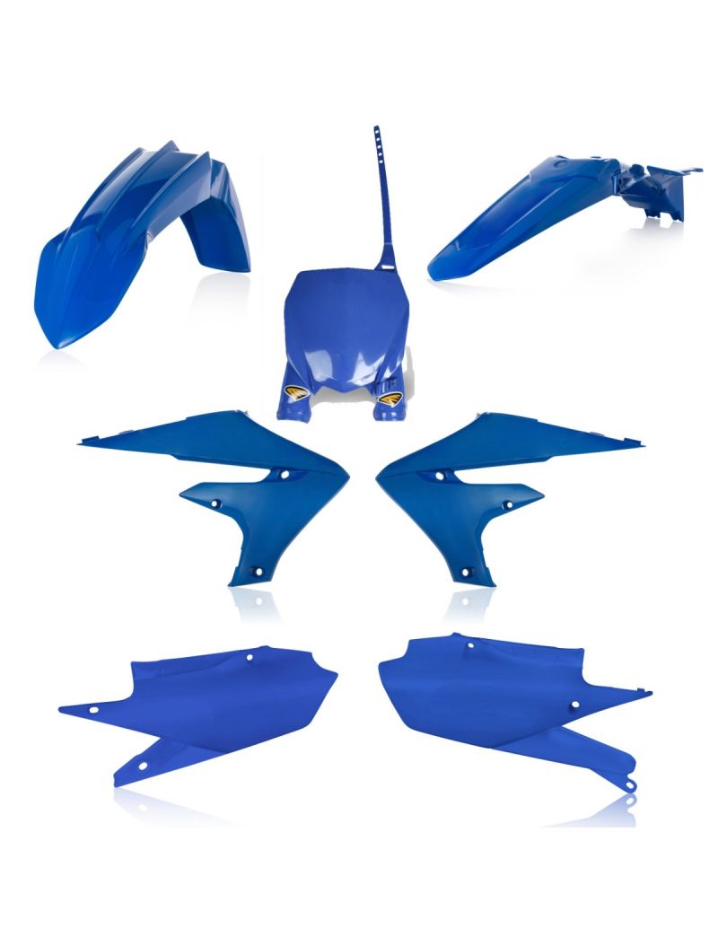 CYCRA 5pcs PLASTIC KIT  YAMAHA YZF450 18/22 + YZF250 19/23 - BLUE
