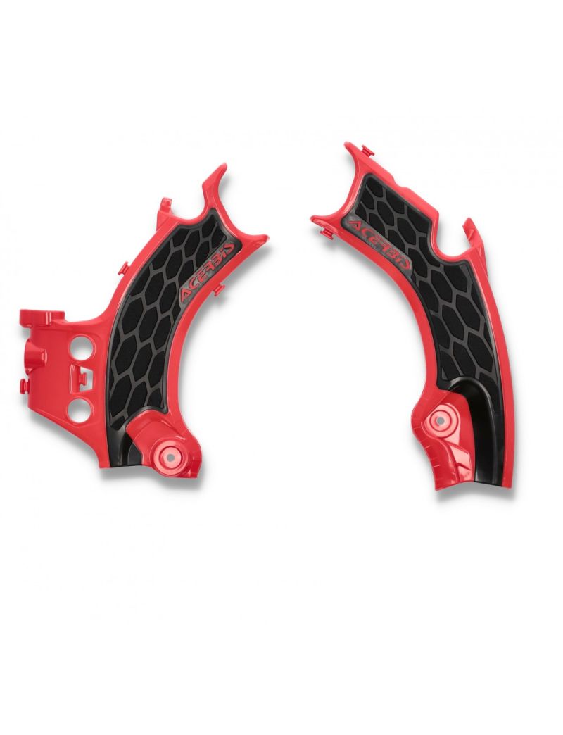 ACERBIS X-GRIP FRAME PROTECTOR HONDA CRF450 21/24 + CRF250 22/24 RED