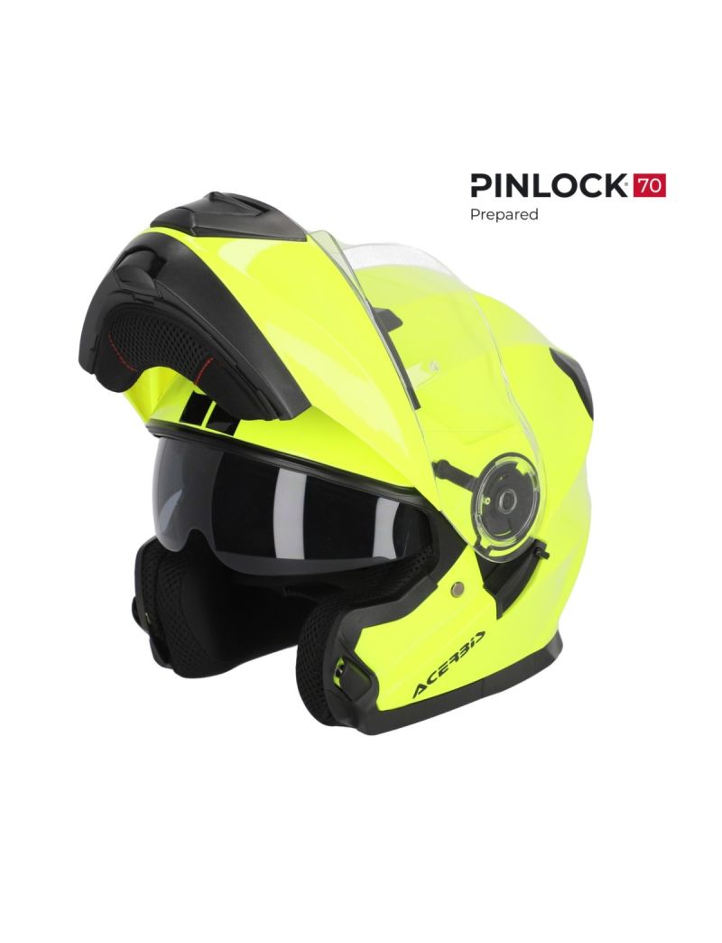 HELMET SEREL FLIP UP 22/06 - FLUO YELLOW