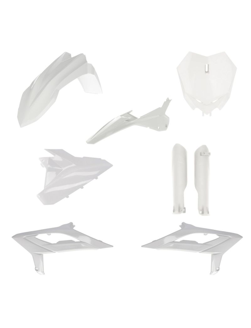 ACERBIS FULL PLASTIC KIT BETA RX 23/25 WHITE
