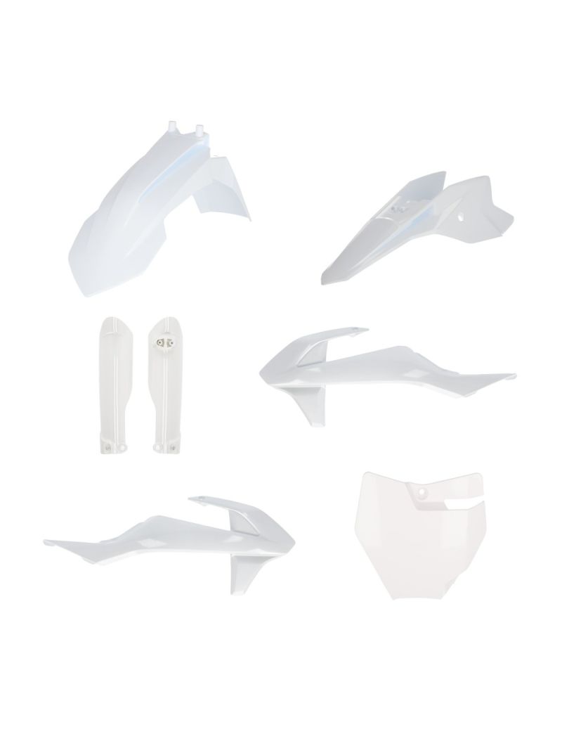 ACERBIS FULL PLASTIC KIT KTM GASGAS HUSQVARNA 50 16/23 WHITE