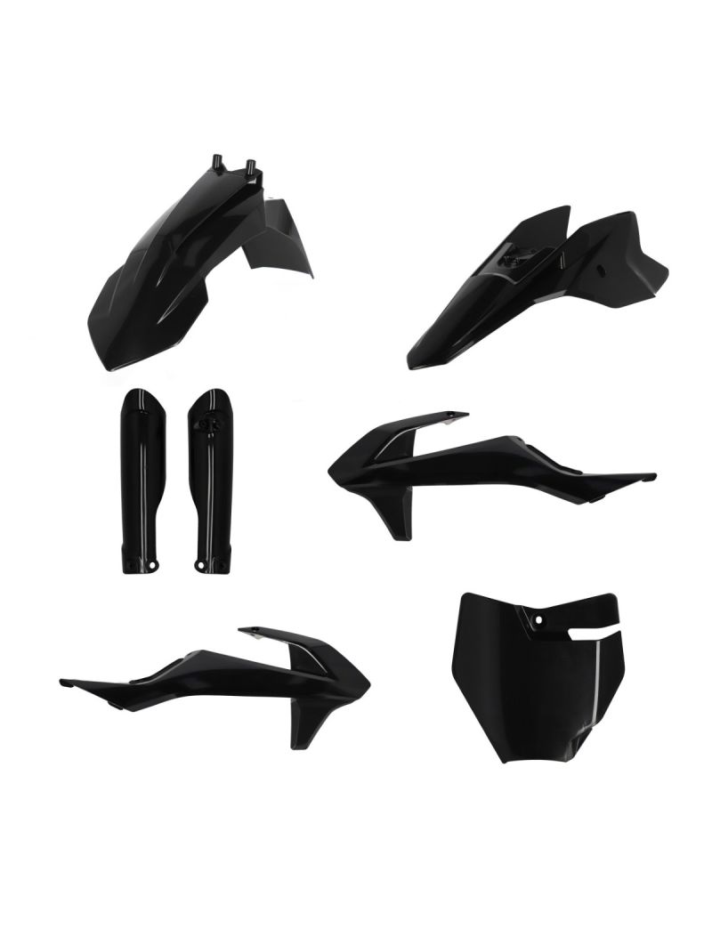 ACERBIS FULL PLASTIC KIT KTM GASGAS HUSQVARNA 50 16/23 BLACK