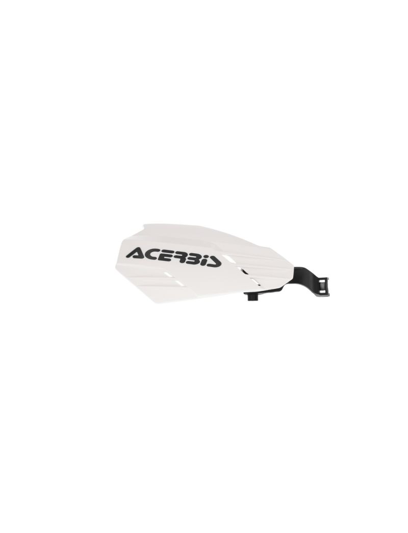 ACERBIS MX HANDGUARDS LINEAR MOUNTED ON LEVER GASGAS HUSQVARNA WHITE BLACK