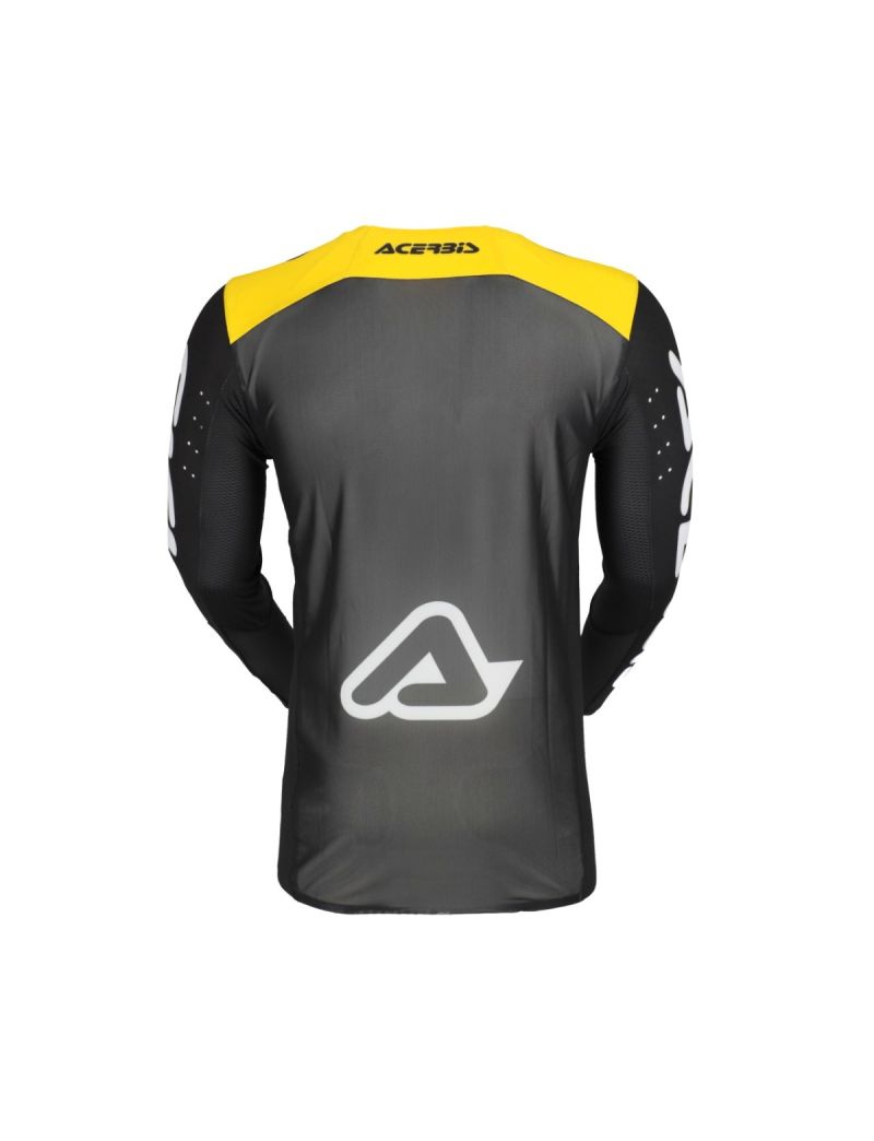 ACERBIS MX JERSEY X-FLEX 2.0 ANAHEIM - BLACK/YELLOW