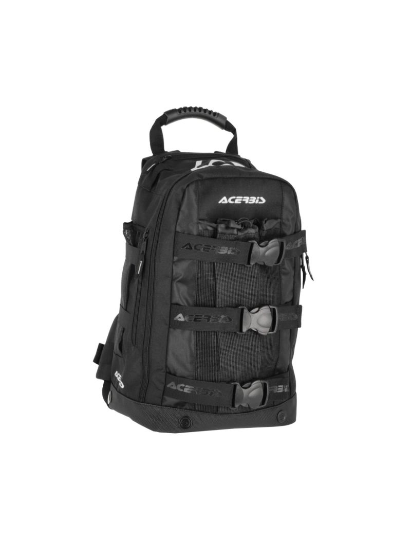 ACERBIS SHADOW  38L BACK PACK LOGO - BLACK