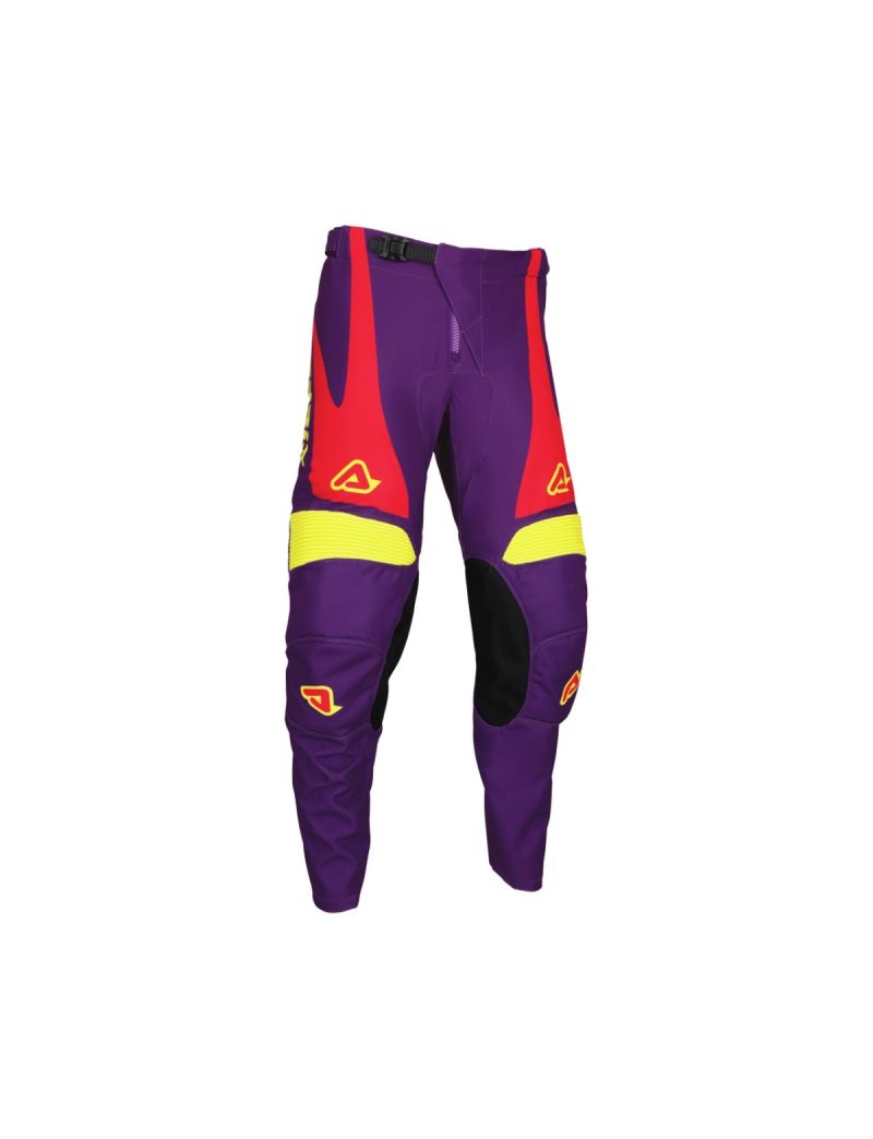 ACERBIS OFFROAD MX TRACK NASKAR PANTS PURPLE RED