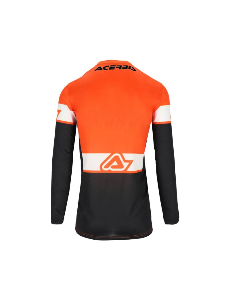 ACERBIS MX JERSEY J-TRACK INC 2.0 ORANGE BLACK