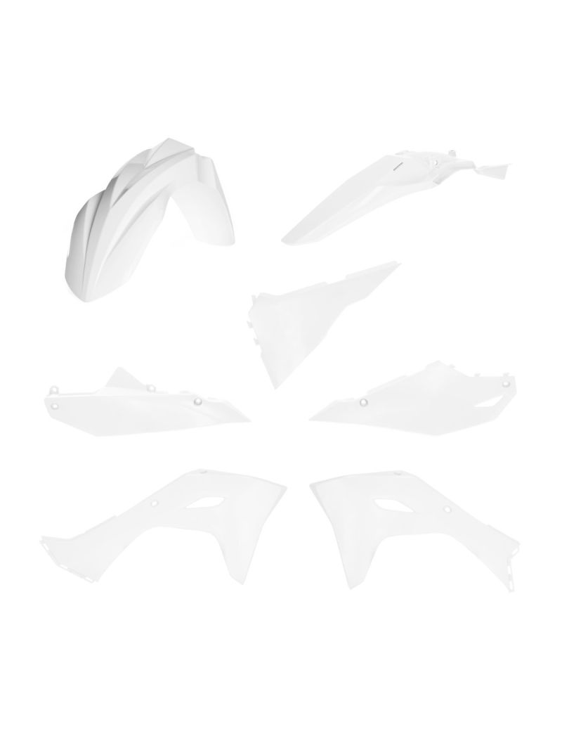 ACERBIS PLASTIC KIT KAWASAKI KX 450 24/25 KX 250 2025 WHITE