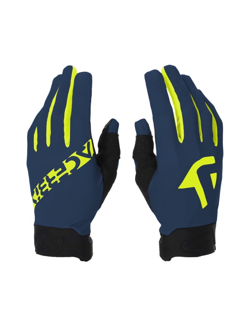 GLOVES LINEAR MX 2.0 - DARK BLUE/YELLOW