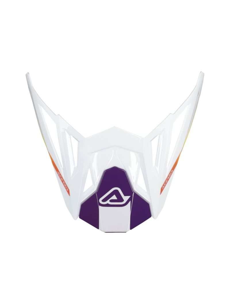 PEAK FOR T711 HELMET - WHITE/PURPLE