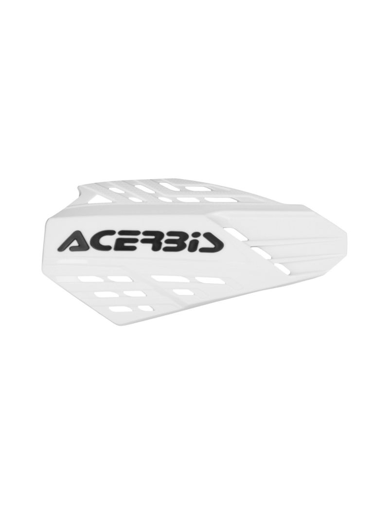 ACERBIS MX HANDGUARDS LINEAR VENTED WHITE BLACK