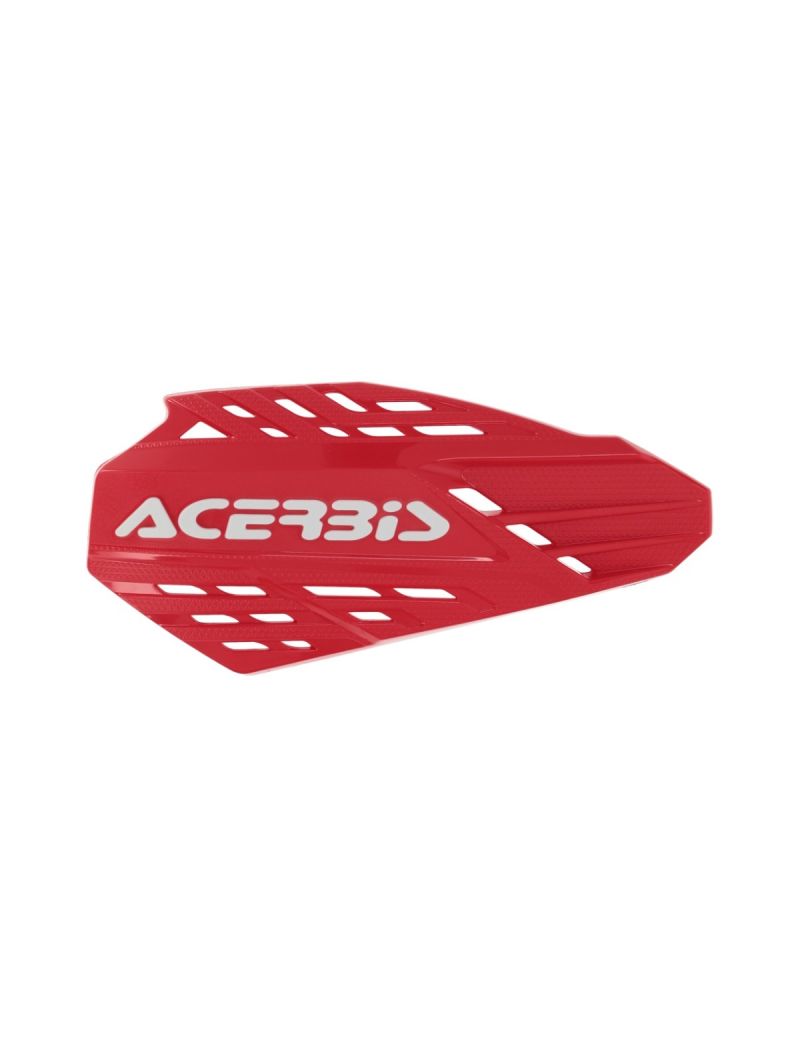 ACERBIS MX HANDGUARDS LINEAR VENTED RED WHITE