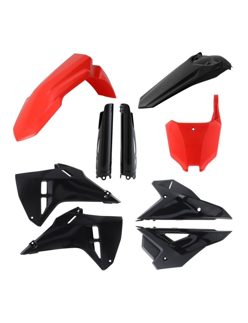 ACERBIS FULL KIT HONDA CRF 450R + CRF 250R 2025 RED BLACK
