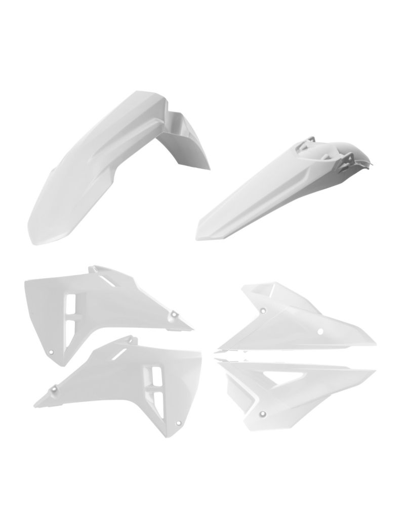 ACERBIS PLASTIC KIT HONDA CRF 450R + CRF 250R 2025 WHITE