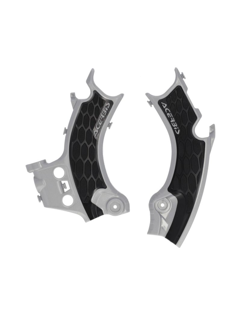 ACERBIS X-GRIP FRAME PROTECTOR HONDA CRF450  2025 + CRF250 2025 GREY BLACK