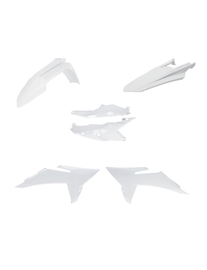 ACERBIS PLASTIC KIT KTM SX/SX-F 2025 - WHITE