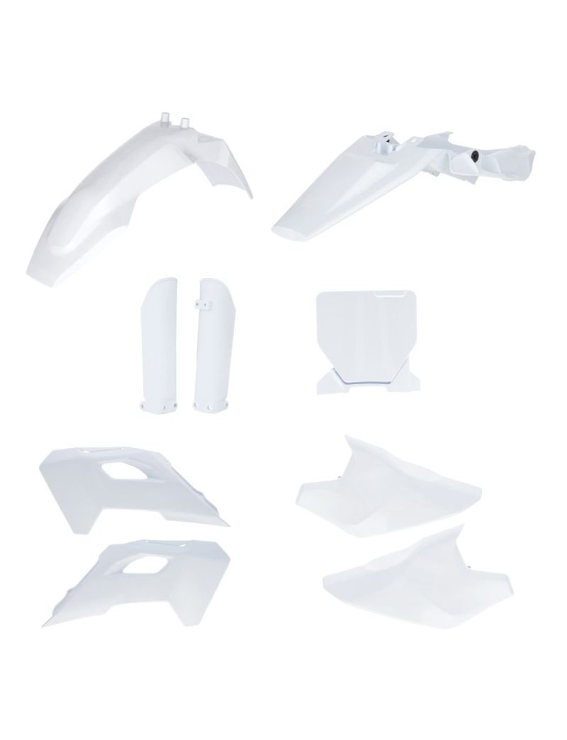 ACERBIS FULL PLASTIC KIT HUSQVARNA TC 50 24/25 - WHITE