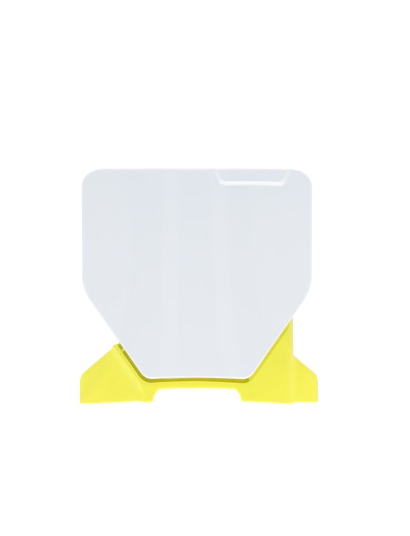 ACERBIS FRONT NUMBER PLATE HUSQVARNA TC 50 24/26 - WHITE/YELLOW