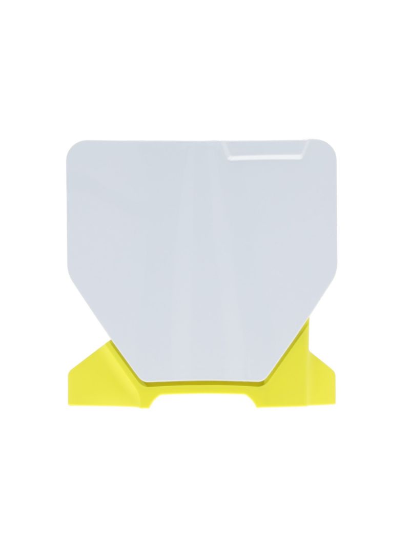 ACERBIS FRONT NUMBER PLATE HUSQVARNA TC 65 24/26 - WHITE/YELLOW