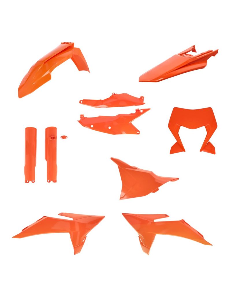 ACERBIS FULL PLASTIC KIT KTM EXC/EXC-F 26 - ORANGE