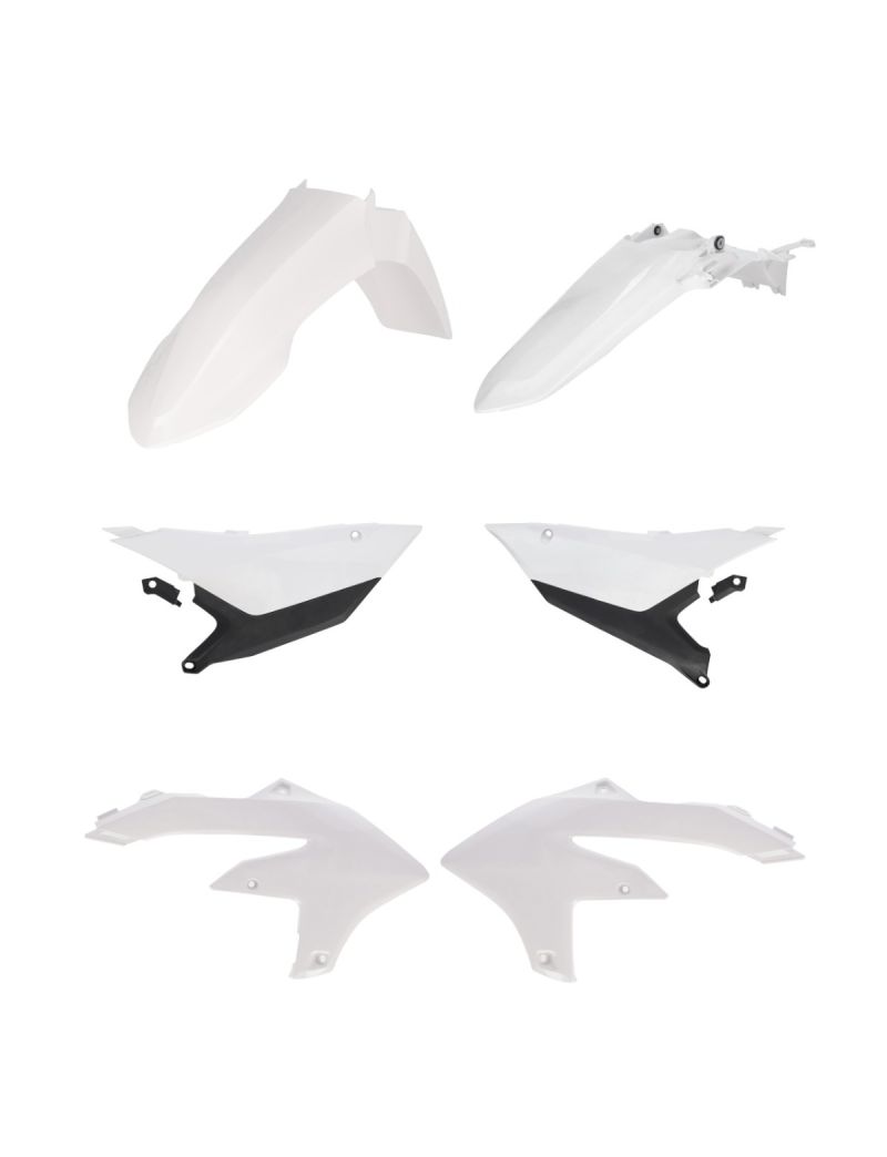 ACERBIS PLASTIC KIT YAMAHA YZF450 2026 - WHITE/BLACK