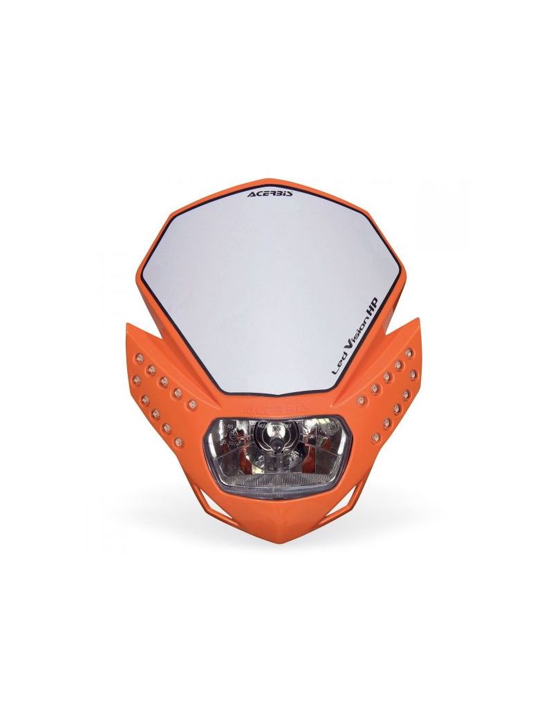 ACERBIS LED VISION HP HEADLIGHT - ORANGE
