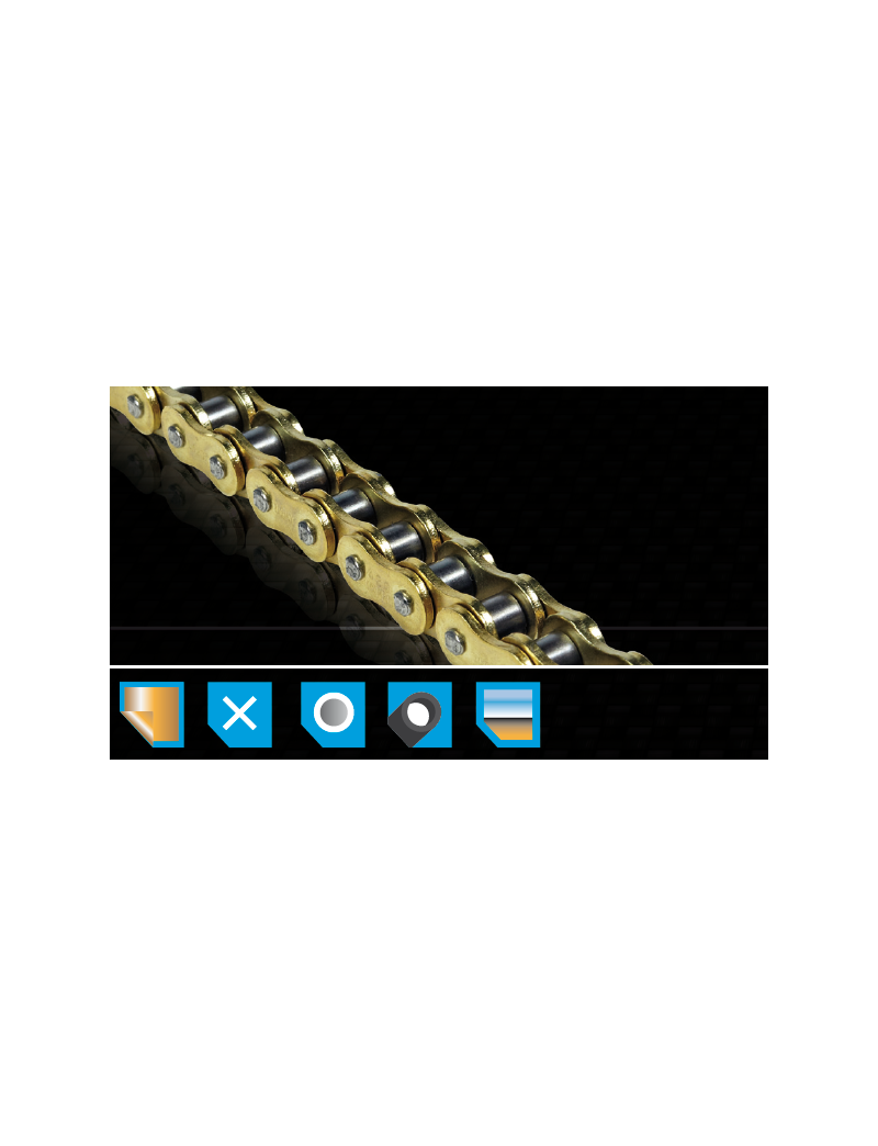 TSUBAKI Chain MXE - RQ2 X-RING 520 - 130